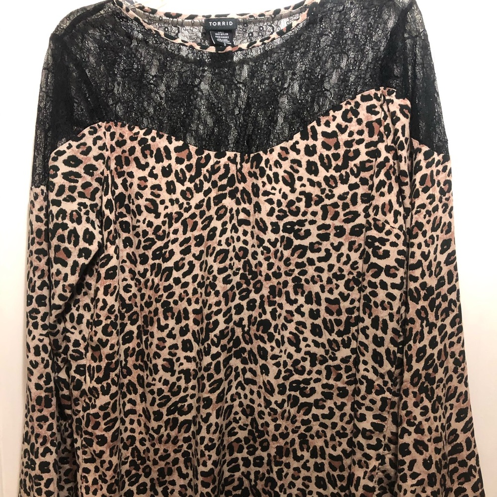 Torrid Long Sleeve Blouse